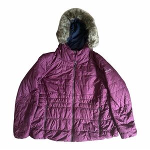 Women's Columbia Sparks Lake III Puffer Jacket with Faux Fur Hood